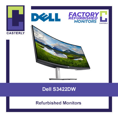 [Refurbished] Dell S3422DW 34-inch Curved Monitor