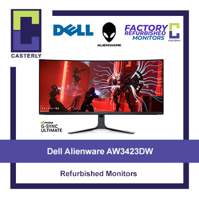 [Refurbished] Dell Alienware AW3423DW 34-inch Curved QD-OLED Gaming Monitor