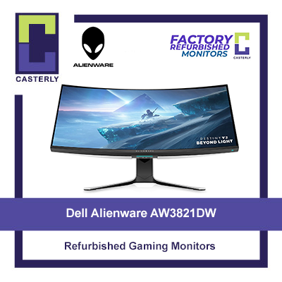 [Refurbished] Dell Alienware AW3821DW Ultrawide Curved Gaming Monitor 38-Inch | 144Hz Refresh Rate | 3840 x 1600 WQHD