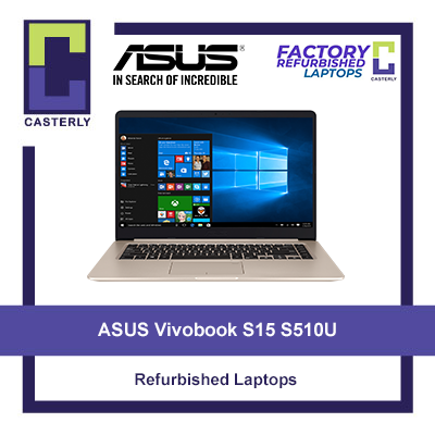 [Refurbished] ASUS Vivobook S15 S510 / i7-7500U / 16GB Ram / 256GB SSD / 940MX / Windows 10