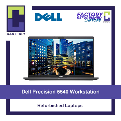 [Refurbished] Dell Precision 5540 Workstation Touchscreen Laptop  | i7-9850H | 32GB Ram | 512GB SSD | T1000
