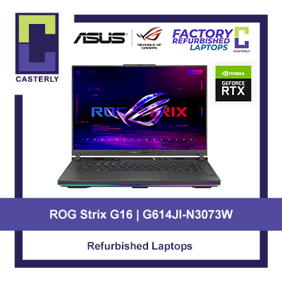 [Refurbished] ASUS ROG Strix G16 G614JI-N3073W / i7-13650HX / 32GB DDR5 / RTX 4070