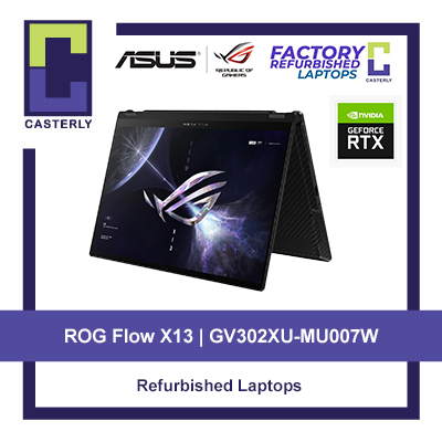 [Refurbished] ASUS ROG Flow X13 GV302XU-MU007W / Ryzen 9 7940HS / 16GB LPDDR5 / RTX 4050
