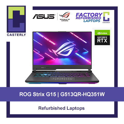 [Refurbished] ASUS ROG Strix G15 G513QR-HQ351W / Ryzen 9 5900HX / 16GB DDR4 / RTX 3070