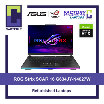 [Refurbished] ASUS ROG Strix SCAR 16 G634JY-N4027W / i9-13980HX / RTX 4090