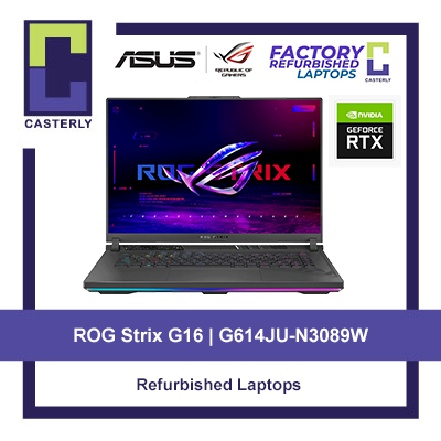 [Refurbished] ASUS ROG Strix G16 G614JU-N3089W / 16GB DDR5 / i7-13650HX / RTX 4050