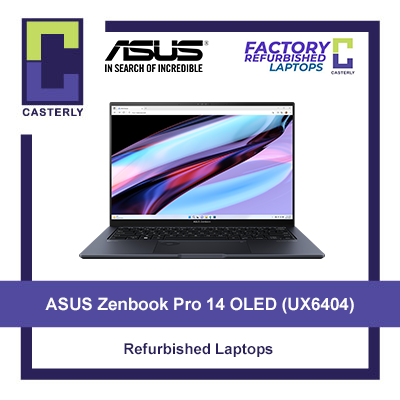[Refurbished] ASUS Zenbook Pro 14 OLED (UX6404) UX6404VV-P4070W / i9-13900H / 16GB GDDR6 / RTX 4060