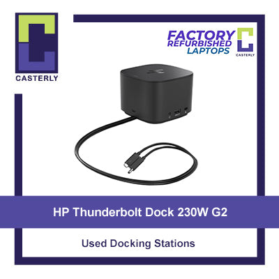 [Used] HP Thunderbolt Dock 230W G2 + Power Adapter