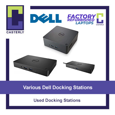 [Used] Various Dell Dock | Thunderbolt | 4K USB-C | Dual Display Docking Station | WD15 WD19 D6000 TB16 WD19TB