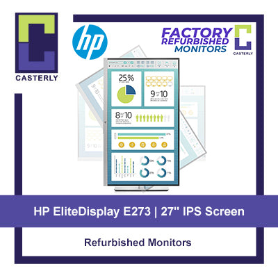 [Refurbished] HP EliteDisplay E273 27