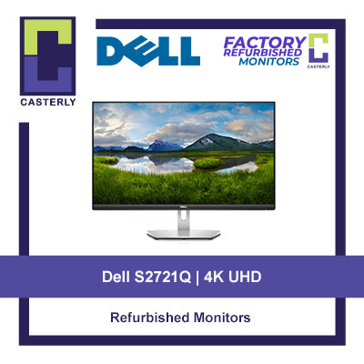 [Refurbished] Dell S2721Q 27-inch 4K UHD Monitor