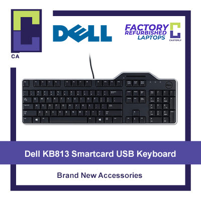 [Brand New] Dell KB813 Smartcard USB Wired Keyboard