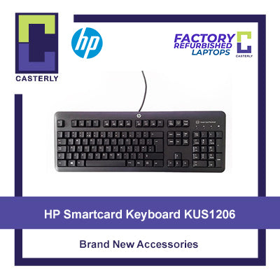 [Brand New] HP Smartcard USB Wired Keyboard KUS1206