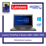 [Lenovo ThinkPad X-Series Refurbished Laptops] 12-inch X240 X250 X260 X270 X280 X390