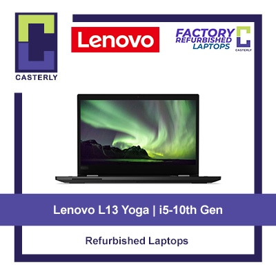 [Grade-A Refurbished] Lenovo L13 Yoga | i5-10th Gen | 8GB Ram | 256GB SSD | Win 10 Pro