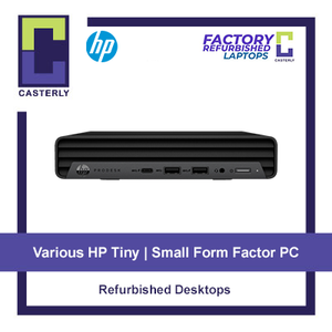 [Grade-A Refurbished] Various HP Tiny | Small Form Factor  PC | 400 G6 Tiny | Windows 11 Pro