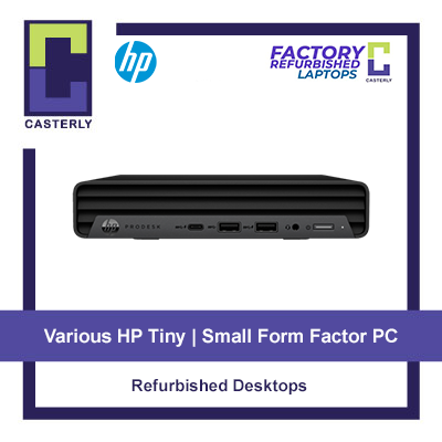 [Grade-A Refurbished] Various HP Tiny | Small Form Factor  PC | 400 G6 Tiny | Windows 11 Pro