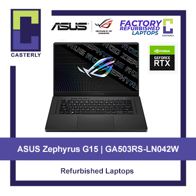 [As Good As New] ASUS ROG Zephyrus G15 GA503RS-LN042W / AMD Ryzen 9 6900HS Processor / 32GB RAM / 1TB SSD / RTX 3080