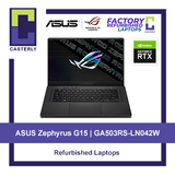 [As Good As New] ASUS ROG Zephyrus G15 GA503RS-LN042W / AMD Ryzen 9 6900HS Processor / 32GB RAM / 1TB SSD / RTX 3080