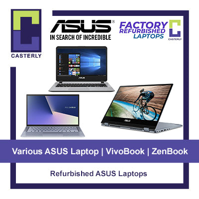 [Grade-A Refurbished] ASUS Vivobook Laptops – From S$498! Go 15 / Vivobook 14 / 13 Slate OLED / Pro 15 OLED