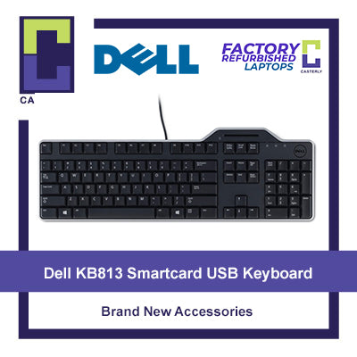[Brand New] Dell KB813 Smartcard USB Wired Keyboard – Casterly Laptops
